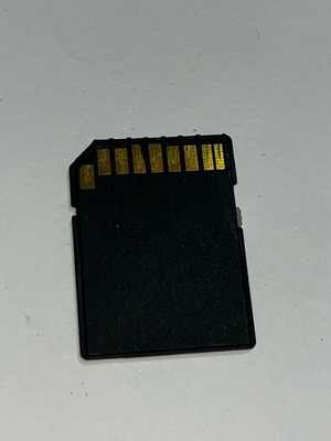 Intenso 1GB memory card used