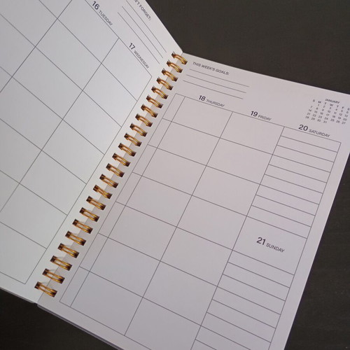 Student Spiral Notebook 2024 Planner like new