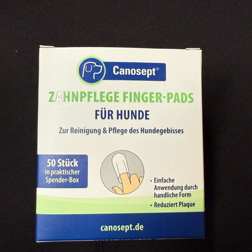 Finger pads Canosept for dogs, 48 pcs, like new