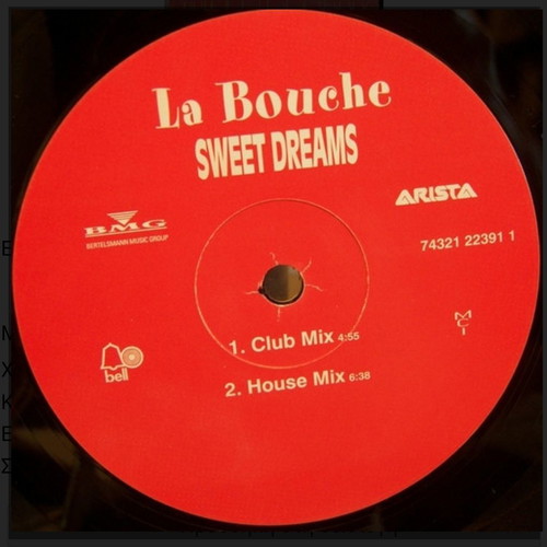 La Bouche Sweet Dreams vinyl used, electronic music