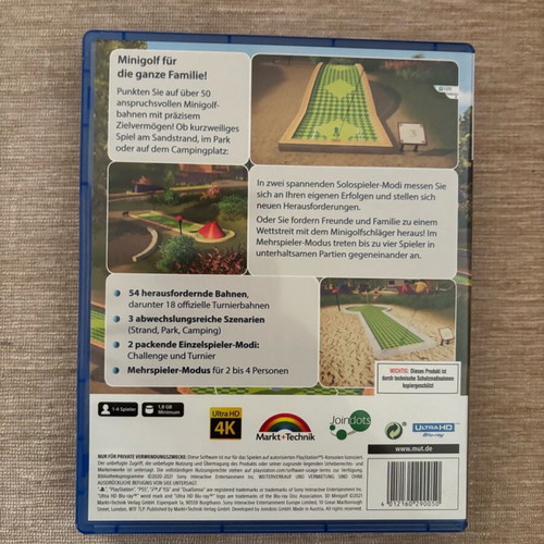 3D Mini Golf PlayStation 5 PAL used