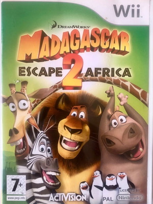 Nintendo Wii Madagascar Escape 2 Africa в отлично състояние