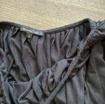 Massimo Dutti dress, black, soft elastic fabric