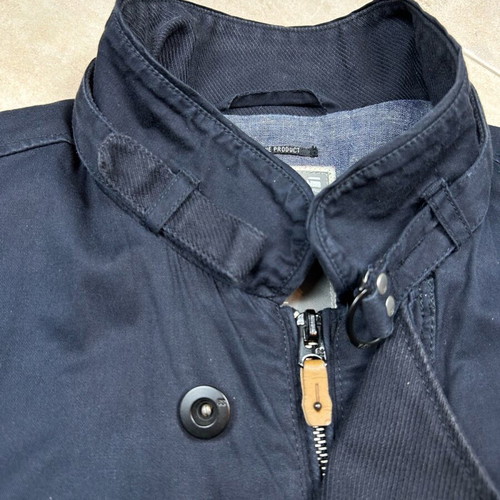 G-Star Raw women's spring long jacket used, dark blue, size Large