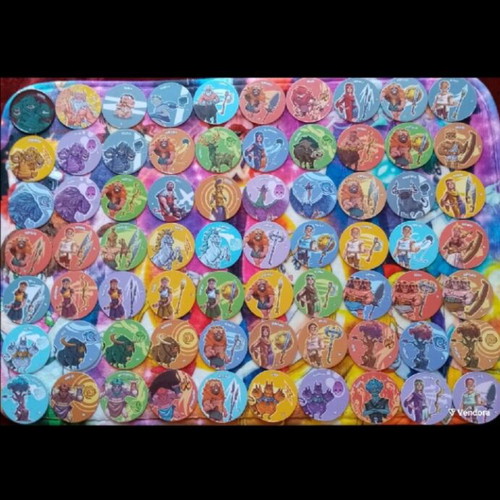 Chipicao Heracles caps used, pack of 72 pieces