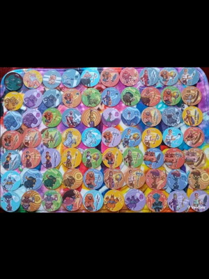 Chipicao Heracles caps used, pack of 72 pieces