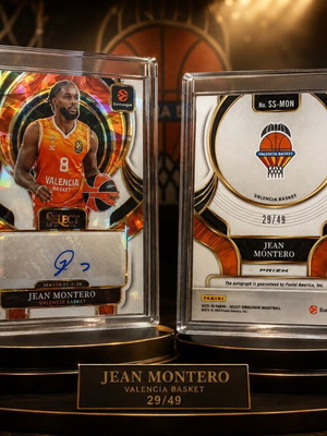 Jean Montero Auto 29/49 basketball card new