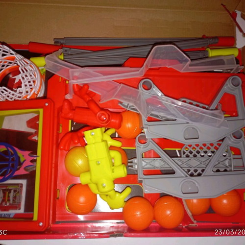 Baskettack game used, fast-paced opponent clash