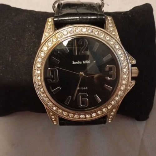 Sandra Fellini 3036J women's watch used, black