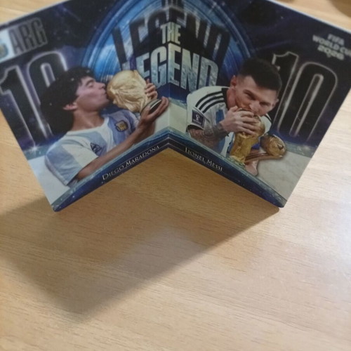 Panini Kayou World Cup 2026 Legends card Diego Maradona and Lionel Messi No 675
