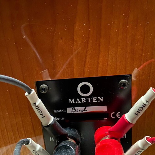 HiEnd Marten Bird speaker like new floor standing
