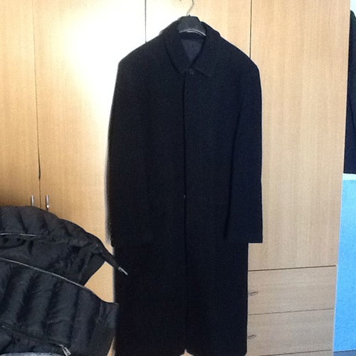 Martin men's coat new, black, size XL, pure wool