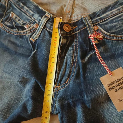 Pepe Jeans bootcut jeans low rise straight leg new blue size S
