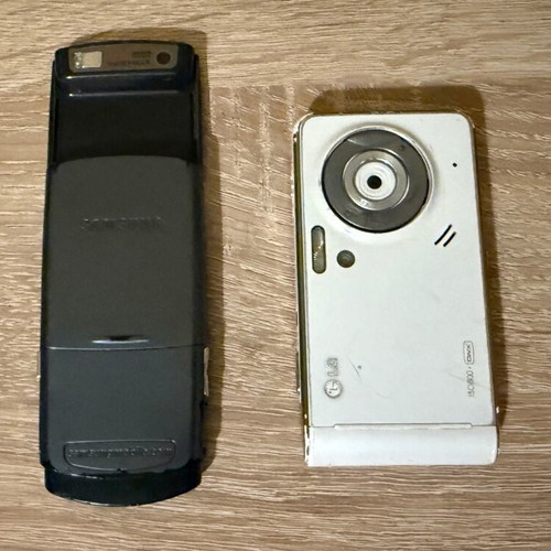 LG KU990i and Samsung U600 phones used, vintage collection or spare parts