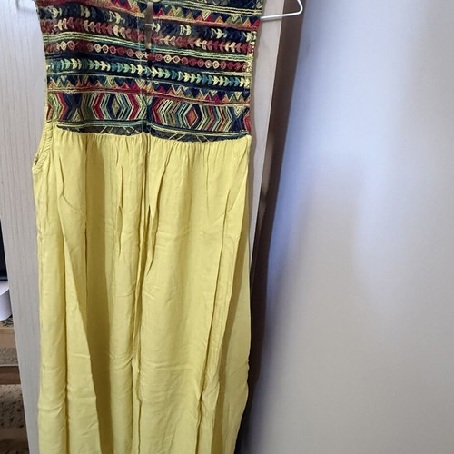Dress yellow, like new, lightly worn