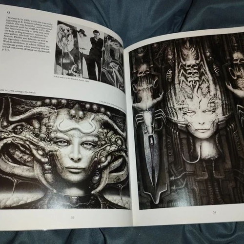 HR Giger ARh+ art book, Taschen Basic Art series, English edition