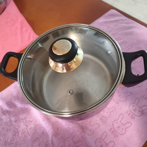 Empirestar stainless steel pot 28cm like new, Germany