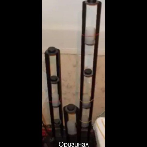 Set of 3 tall candlesticks like new