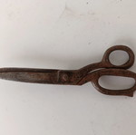 Tailor scissors used, vintage