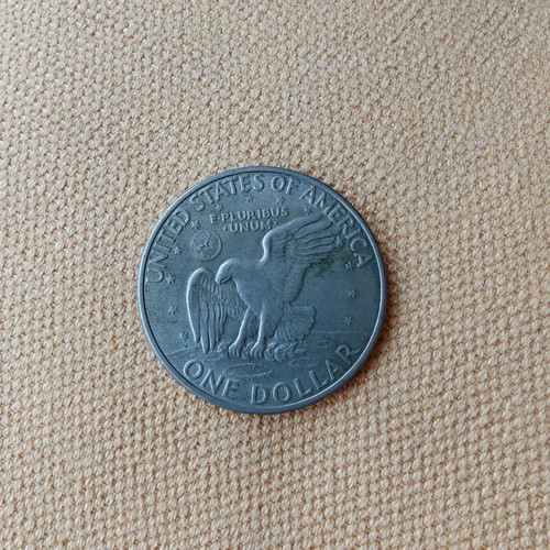 1972 D Eisenhower One Dollar used condition