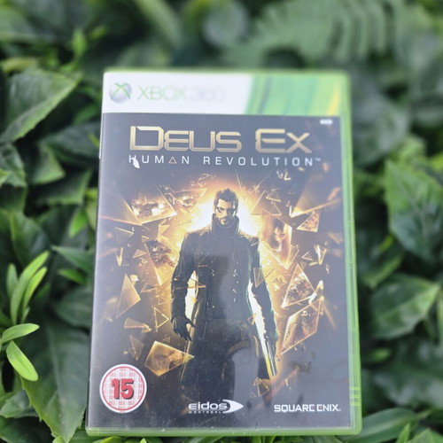 Deus Ex Human Revolution Xbox 360 game used, good condition