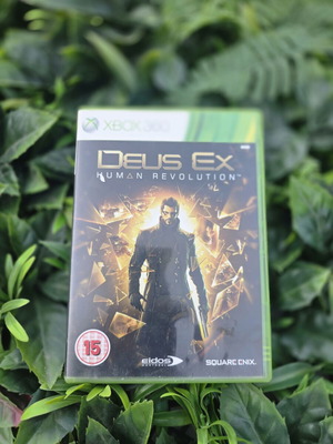 Deus Ex Human Revolution Xbox 360 game used, good condition