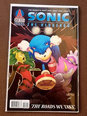 Sonic The Hedgehog Comic Book #212 Ιούνιος 2010 σε άριστη κατάσταση