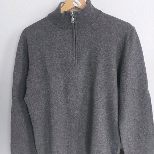Wool sweater women used, gray, size S