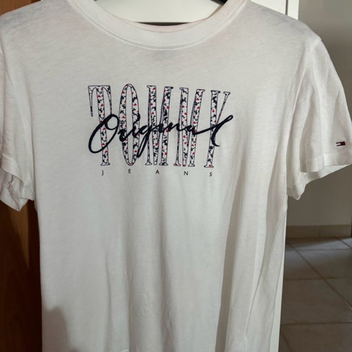 Tommy Jeans T-shirt new, white, size S