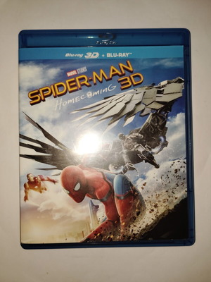 Spider-Man Homecoming 3D Blu-ray used with subtitles