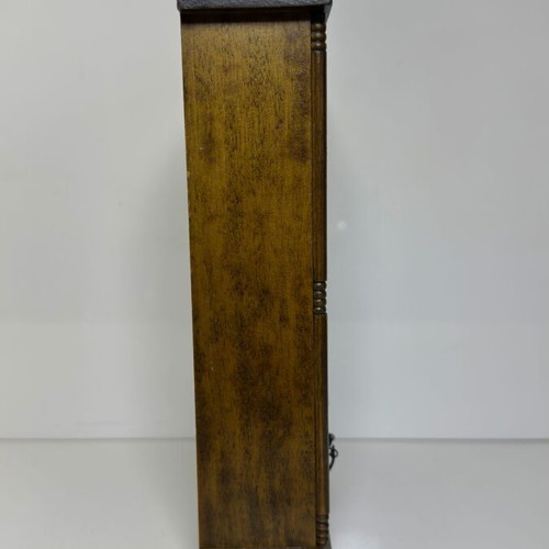 Wooden miniature wardrobe for dollhouse or decoration