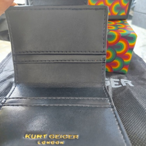 Kurt Geiger Chelsea Fold Wallet new, black