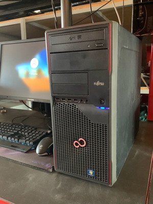 Fujitsu Tower i5 16GB 1050 2G SSD 250 like new