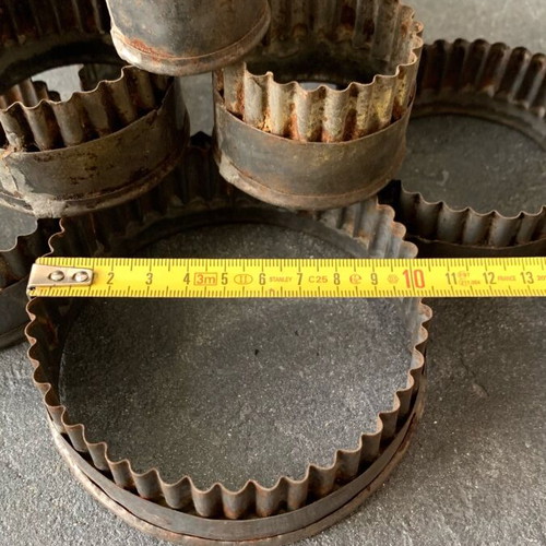 Old pastry mold used