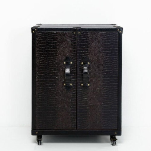 Colonial Trunk bar vintage style with multiple functions