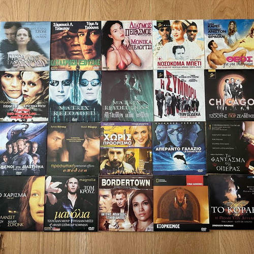 Collection of 20 used DVDs various genres in good condition