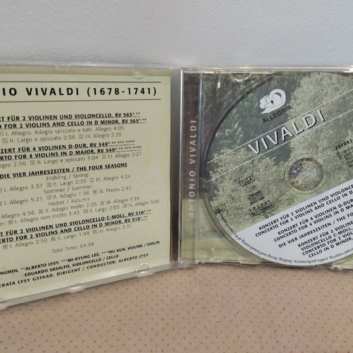 Vivaldi Die Vier Jahreszeiten CD used, classical