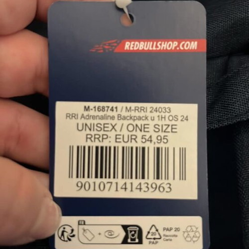 Red Bull backpack, blue, brand new