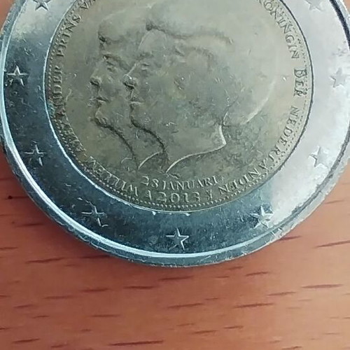 Netherlands 2 Euro coin 2013