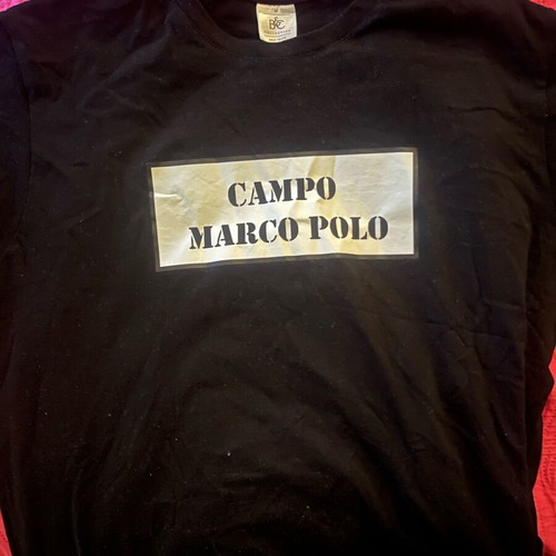 Marco Polo short-sleeve shirt used, size M, black