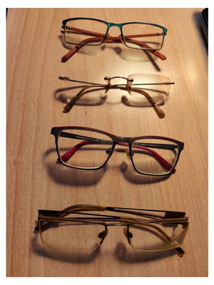 Myopia Glasses used, set of 4