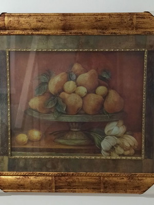 Картина нова с рамка и стъкло 54x67