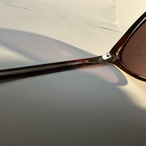 Tauschek Vintage Sunglasses multicolor acetate frame brown lenses