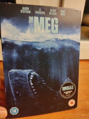 The Meg DVD като ново с гръцки субтитри и slipcase