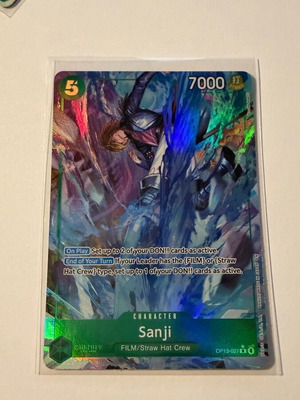 Sanji OP13 card game new