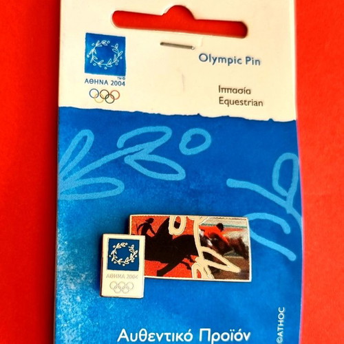 Olympic pins Athens 2004 new, set of 9 pieces