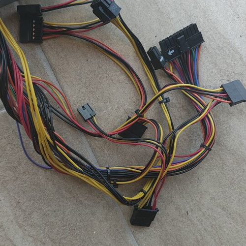 Thermal Master 500W power supply used, ATX12V