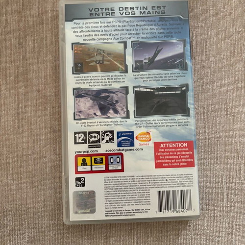 Ace Combat X SoD PlayStation Portable PSP used European complete