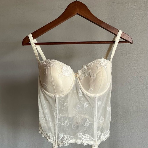 Vintage Luna cream corset new