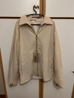 Prada bomber jacket καινούργιο, μπεζ, μέγεθος L